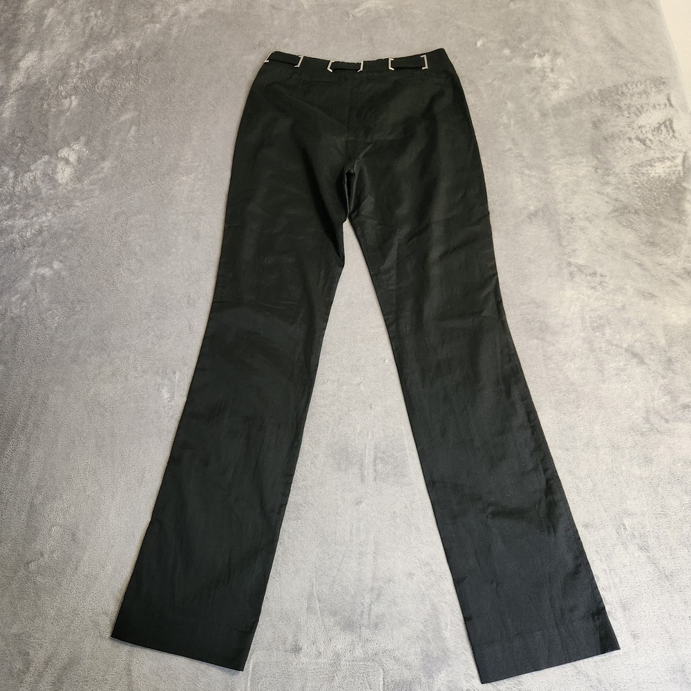 Gianfranco Ferre Jeans Vintage Black Viscose Blend Trousers Pants S Italy 24 38 - Picture 11 of 11